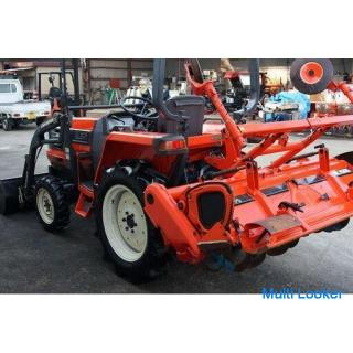 Kubota Tractor GL221 23HP Frontlader Servolenkung Automatische horizontale Umkehrautomatik [Landwirt