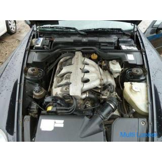 1994 Porsche 968 schwarzer Ledersitz