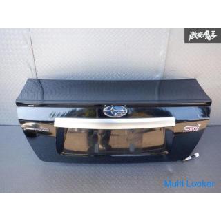 Subaru Original GVF Impreza WRX STi 2010/6 EJ257 A-Linie Kofferraumdeckel STI Spoiler 32J Obsidian B