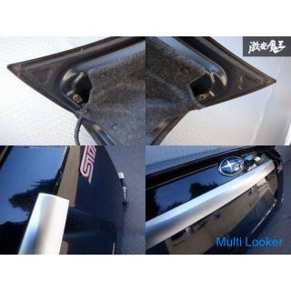 Subaru Original GVF Impreza WRX STi 2010/6 EJ257 A-Linie Kofferraumdeckel STI Spoiler 32J Obsidian B
