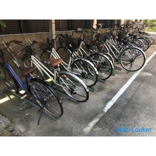 ◆ Verlängerungsgebühr 0 Yen! ◆ Monatlicher Fahrradparkplatz für Fahrräder ◆ Kurumada-cho, Showa-ku, 