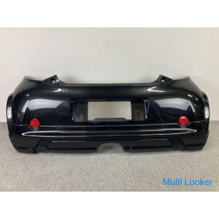 Toyota iQ Original Heckstoßstange MODELLISTA Schalldämpfer Center Out Heckunterspoiler 209 Schwarz