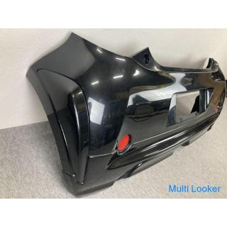 Toyota iQ Original Heckstoßstange MODELLISTA Schalldämpfer Center Out Heckunterspoiler 209 Schwarz