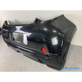 Toyota iQ Original Heckstoßstange MODELLISTA Schalldämpfer Center Out Heckunterspoiler 209 Schwarz