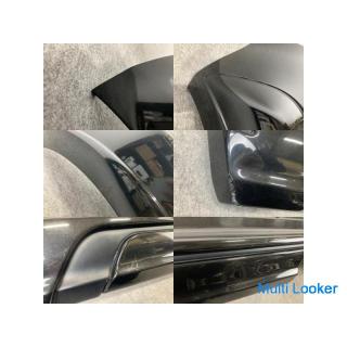 Toyota iQ Original Heckstoßstange MODELLISTA Schalldämpfer Center Out Heckunterspoiler 209 Schwarz