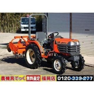 Kubota Traktor GB15 15 PS Doppelgeschwindigkeits-Umkehrtraktor Breite 1200 Spornrad [Deck für landwi