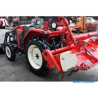 Yanmar Tractor US328 28 PS Frontlader 37 5 Stunden Servolenkung Automatische Horizontalumkehr Auto H