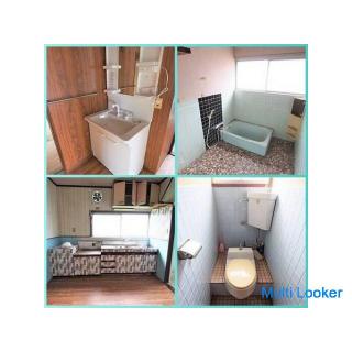 [3DK einstöckiges Haus / Haustiere, die alleine, als Familie oder als WG genutzt werden können, sind