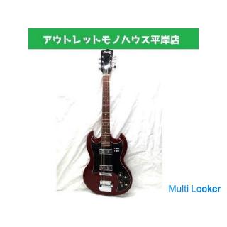 Amos SG Typ bizarre Gitarre inländische Japan Vintage 60er 70er E-Gitarre