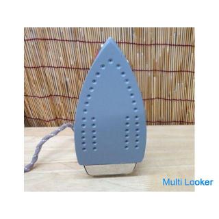 Showa Retro Super Rare Hitachi Dampfbügeleisen IS-641GT Red Energized OK mit Box