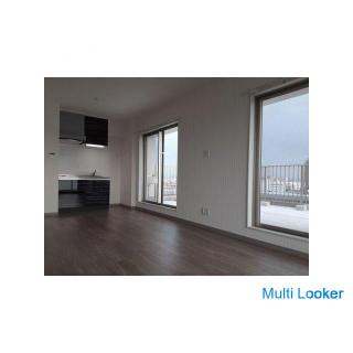 Neu gebaut / Dachbalkon / Eckzimmer mit doppelseitigem Balkon [8 Gehminuten vom Bahnhof Asashiobashi