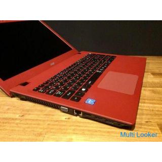 Beliebte rote [mit Windows 10 ausgestattete Maschine in Ichinomiya! Acer Aspire 15,6 Zoll 2015 Relea