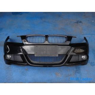 BMW E90 E91 320i 325i etc. M Sport Original Frontstoßstange 475 / Saphirschwarz