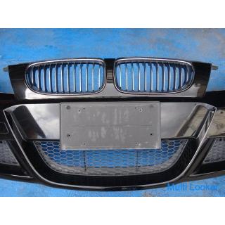 BMW E90 E91 320i 325i etc. M Sport Original Frontstoßstange 475 / Saphirschwarz