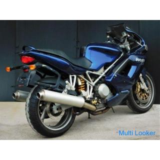 DUCATI ST4 Blue Blue Engine One-Shot-Start ♪ Guter Leerlauf und gute Schaltung Laufleistung 42,875 k