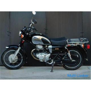 Seltenes Showa altes Auto Retro YD125 3NS luftgekühlter Einzylindermotor gut ♪ Leerlauf & Schalt