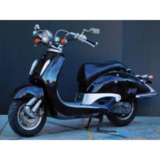 Moped HONDA Joker 50 AF42 Motor gut leerlaufstabil Black Petit Wild One ♪ Kilometeranzeige 24.669 km