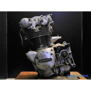 Versandgebühr 8000 Yen ◆ CB450 K1 Dream Originalmotor ASSY Kilometeranzeige 15.434 km Anlassen OK-ko