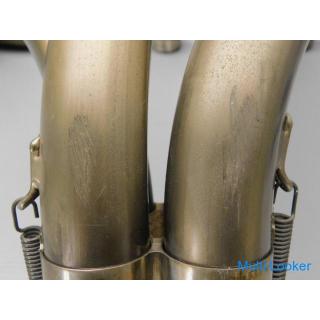 Yoshimura Cyclone Racing Schalldämpfer Titan Auspuff Carbon Schalldämpfer GSX-R1100 GU75A Außen