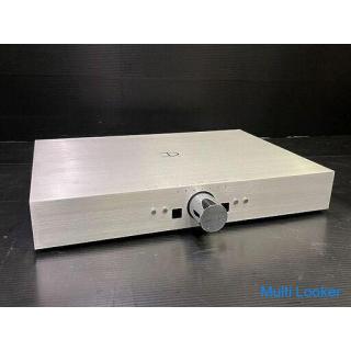 DENSEN Stereo Vorverstärker Kontrollverstärker BEAT B200 B-200 Silber Gebraucht Funktion OK