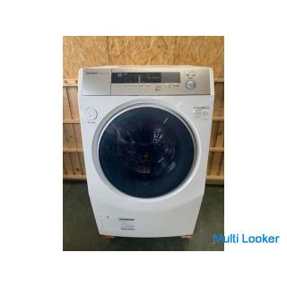 Sharp Trommelwaschmaschine / Trockner Waschen 10 kg Trocknen 6 kg ES-ZH1-WR Hergestellt im Jahr 2017