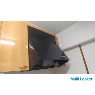 Wir ersetzen die Dunstabzugshaube. Es ist in Ordnung, den Lüfter auszutauschen.