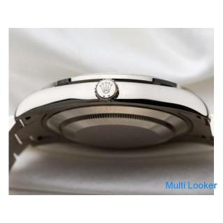 Ungetragene Rolex Day-Date 18 Karat Weißgold | Baguette-Lünette | Pave-Zifferblatt & blauer Emai