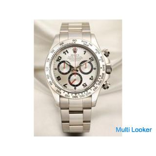 Rolex Daytona 116509 18 Karat Weißgold | Silbernes Racing-Zifferblatt