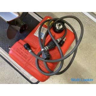 Unbenutzter HONDA BF8 8 PS Außenbordmotor für kleine Boote Kraftstofftank-Set BAAJ 2006 EPA STANDARD