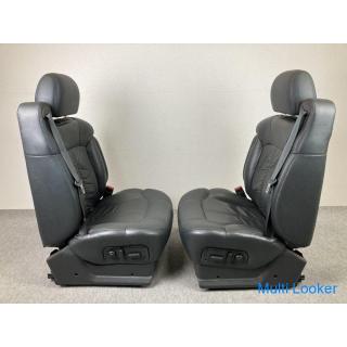 Schöne Ware Kein Riss 2002 Chevrolet Silverado 1500 LT Echter Vordersitz Links und rechts elektrisch