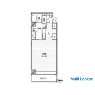 Ein super-emotionaler Raum im Übersee-Stil! Das Schlüsselgeld beträgt 0 Yen!