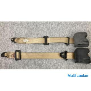 Seltener J53 Mitsubishi Jeep Original Sicherheitsgurt vorne links und rechts Set Fahrersitz Beifahre