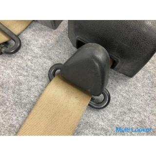 Seltener J53 Mitsubishi Jeep Original Sicherheitsgurt vorne links und rechts Set Fahrersitz Beifahre