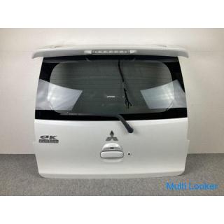 B11W Mitsubishi EK Custom Original Backdoor, Heckklappe mit Rückkamera W13 Pearl White
