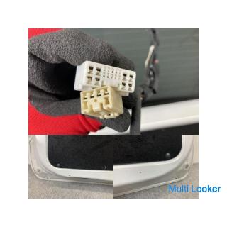 B11W Mitsubishi EK Custom Original Backdoor, Heckklappe mit Rückkamera W13 Pearl White