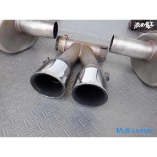 Externes Produkt Porsche 981 Cayman S Edelstahl Schalldämpfer Sofort lieferbar Gebrauch OK