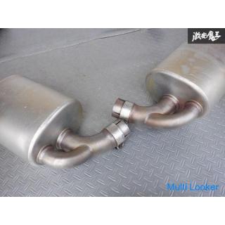 Externes Produkt Porsche 981 Cayman S Edelstahl Schalldämpfer Sofort lieferbar Gebrauch OK