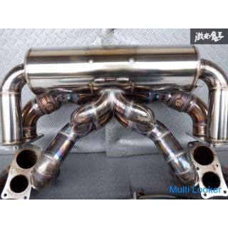 Guter Zustand! !! J-WOLF Ferrari 430 Scuderia ABA-F430SC Schalldämpfer mit variablem Ventil aus Edel