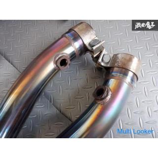 Guter Zustand! !! J-WOLF Ferrari 430 Scuderia ABA-F430SC Schalldämpfer mit variablem Ventil aus Edel