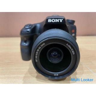 SONY Digitale Einzelobjektivkamera α SLT-A65VY Doppel-Zoom-Objektiv-Kit Hochgeschwindigkeits-AF und 