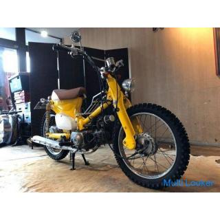 Honda Super Cub Full Custom AA01 Scrambler Style Zipangu Original Custom Moped Original Mini Bike