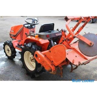 Kubota Traktor ASTE A-14 14 PS 4WD Heck Monro [Landwirtschaftliches Gerätedeck] [Traktor]