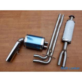 Unbenutzt Auf Lager BSR VOLVO S60 Turbo AWD 2.4T 2.5T Schalldämpfer halbrostfrei