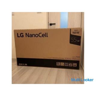 Unbenutzt / LG 4K Tuner Einbau LCD TV 55NANO75JPA 2021 hergestellt