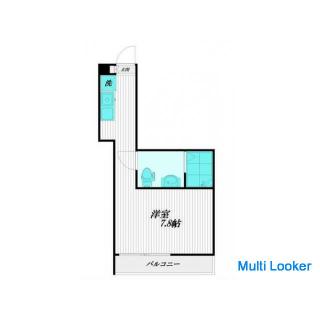 [☆ Kaution Schlüsselgeld Vermittlungsgebühr 0 ☆] JR Kawagoe Line Nisshin 1 Gehminute ☆ Immer in der 
