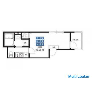 Minami-Yono Station 9 Minuten ☆ 1 Jahr altes schönes Anwesen ☆ Bitte kontaktieren Sie uns, wenn Sie 