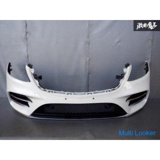 Mercedes Original W222 S-Klasse Late AMG Line Frontstoßstange Perlweiß A2228809500