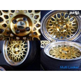 Verwendet in Move Civic JDM! !! Es ist ein schöner Artikel! !! WORK Seeker CX 16 Zoll 8.5J -11 9J -1