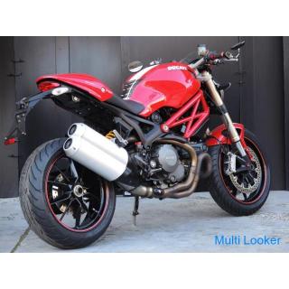 Preis runter DUCATI Monster 1100 EVO 2013. Motor One-Shot-Start ♪ Guter Abschluss !! Roter Kilometer