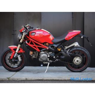 Preis runter DUCATI Monster 1100 EVO 2013. Motor One-Shot-Start ♪ Guter Abschluss !! Roter Kilometer
